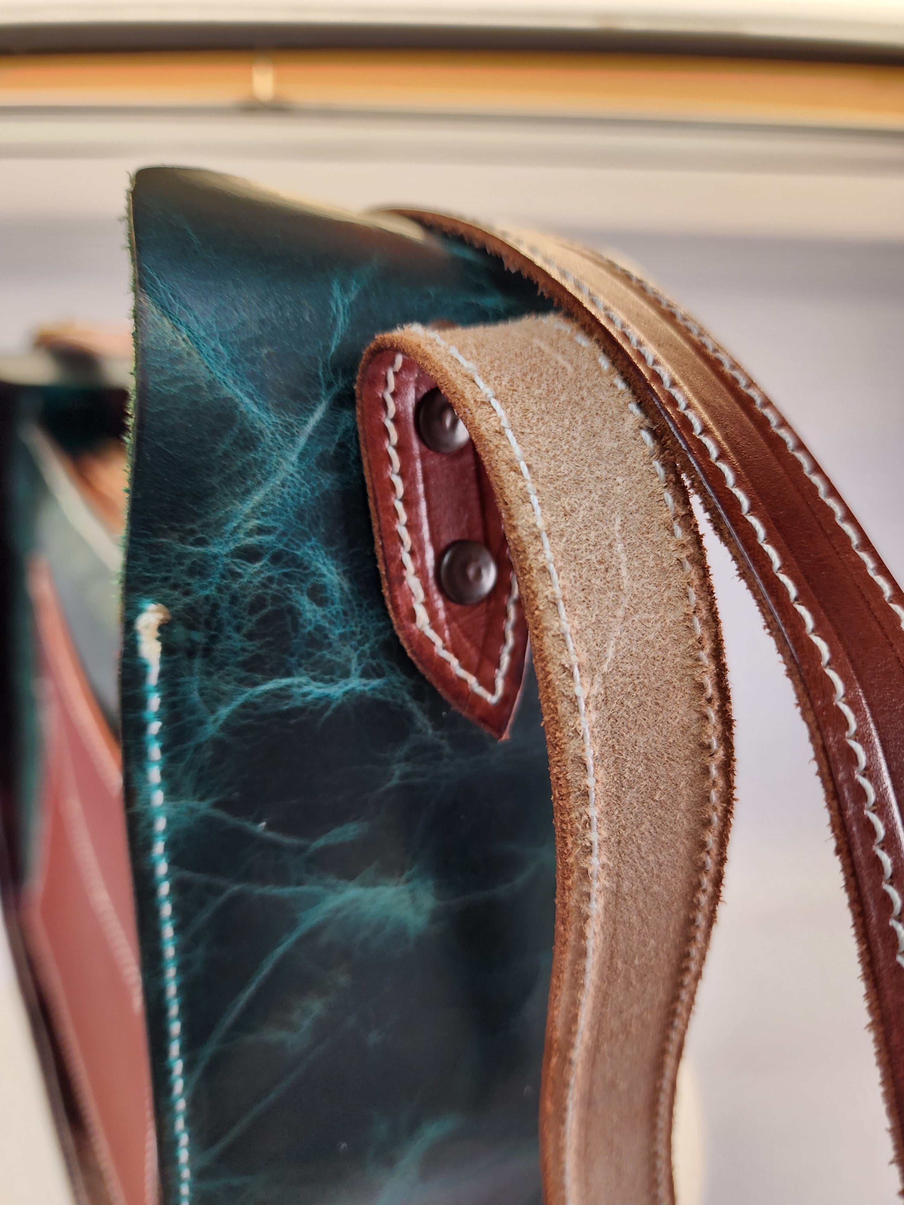Bolso Aethel Turquesa Profundo