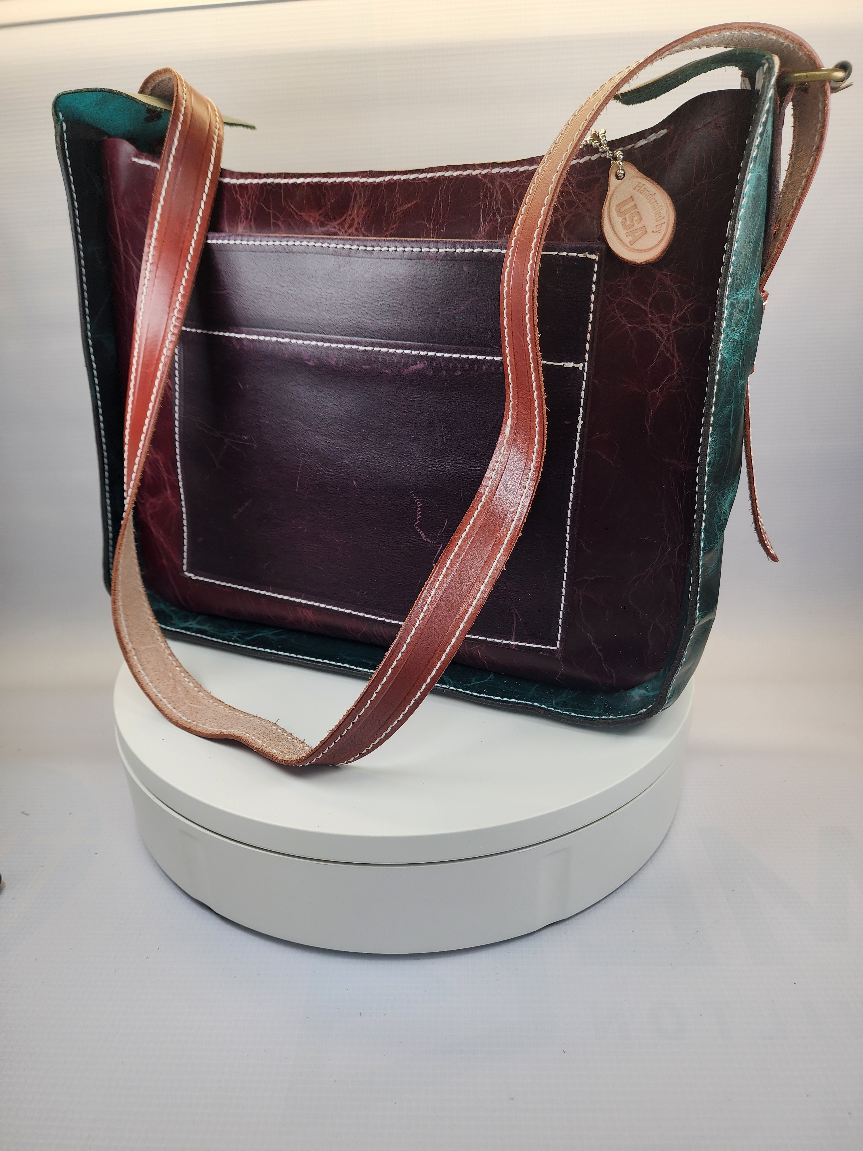 Bolso Aethel Turquesa Profundo