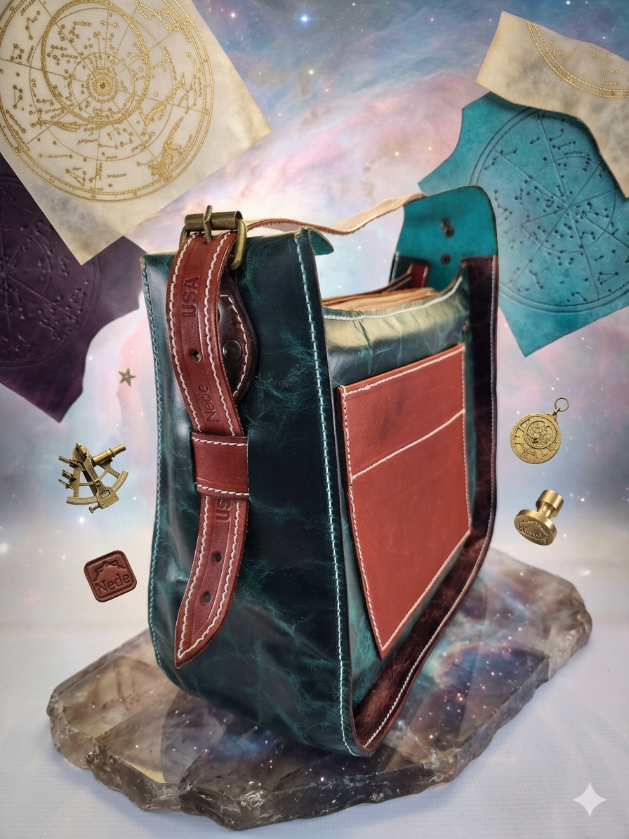 Bolso Aethel Turquesa Profundo